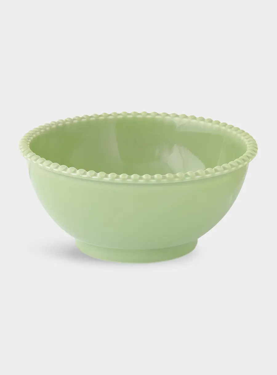 Салатник, 20 см, 1.5 л, зелёный, Tiffany