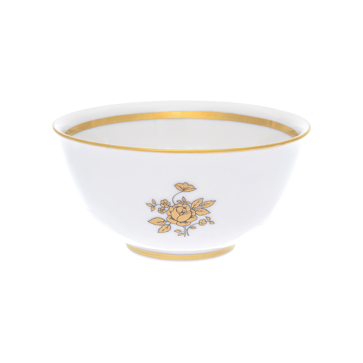 Набор пиал Queen's Crown Золотая роза 10,5 см (6шт)