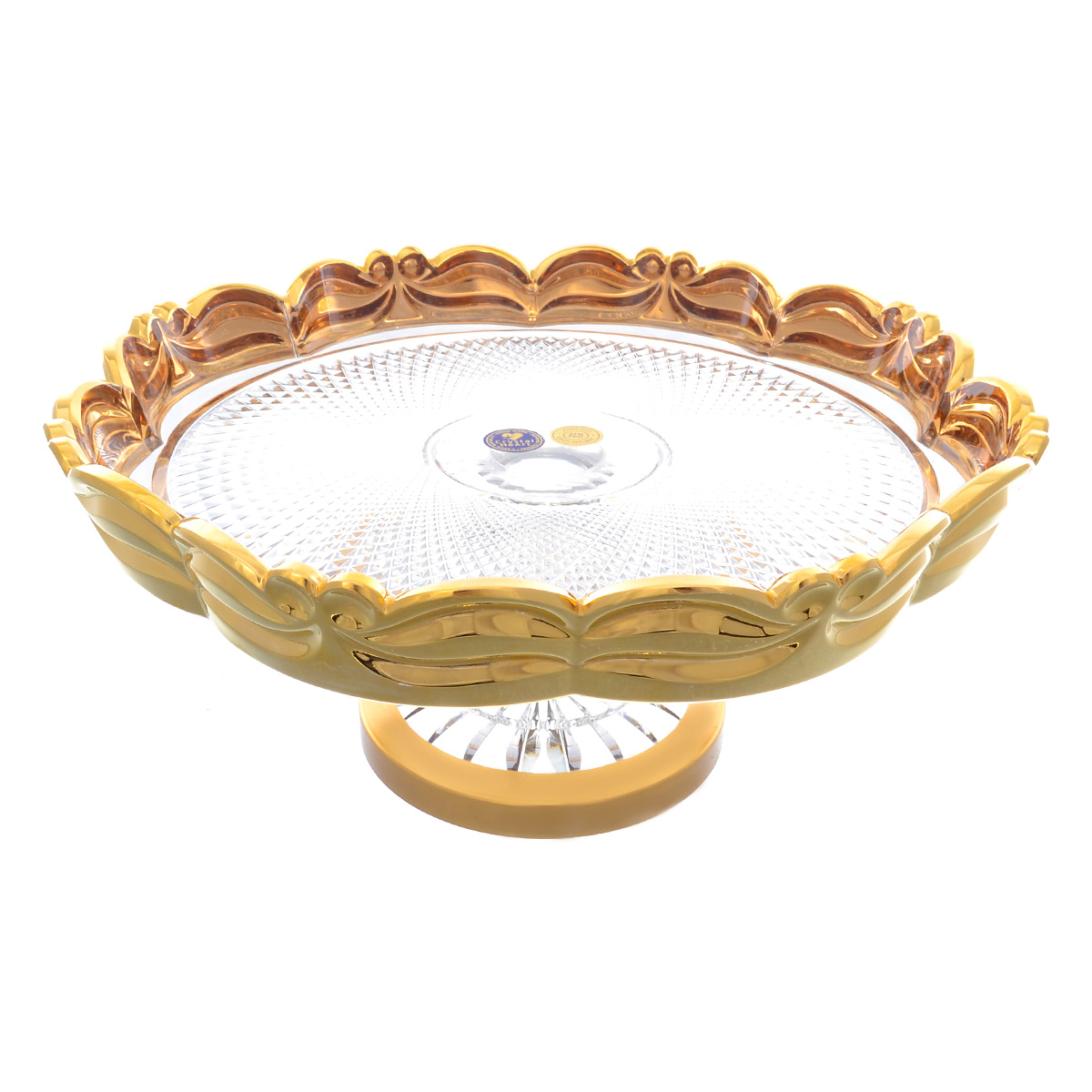 Фруктовница Crystal Heart 30 см
