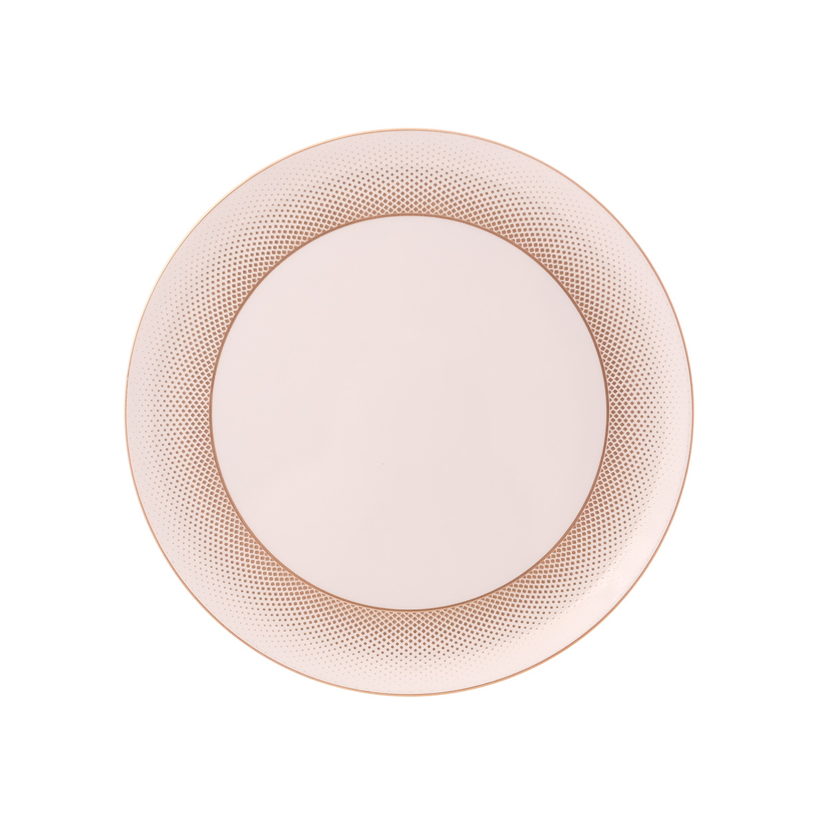 Блюдо круглое Falkenporzellan Deluxe Shape - Rio White Gold 31 см