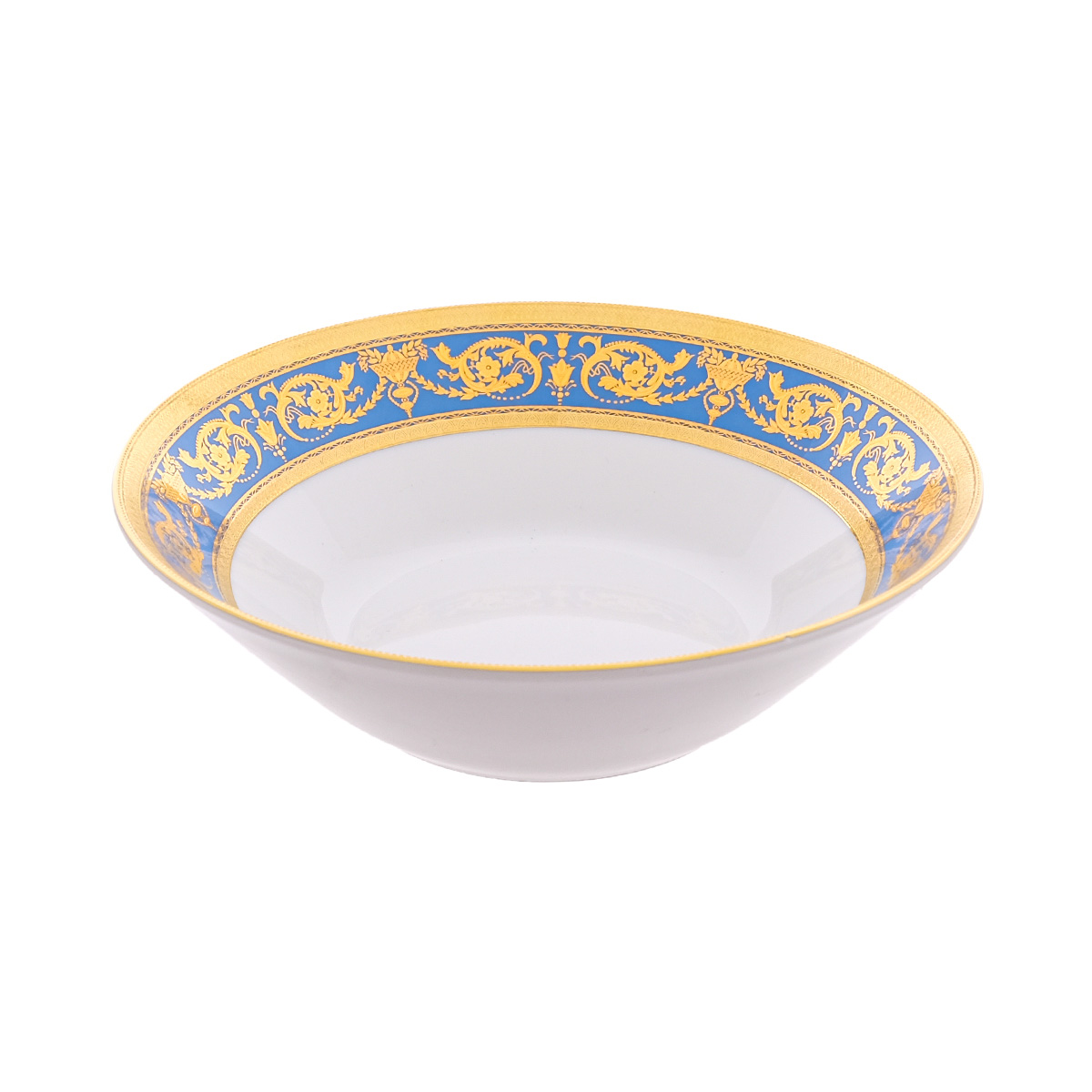 Салатник Falkenporzellan Imperial Blue Gold 24см