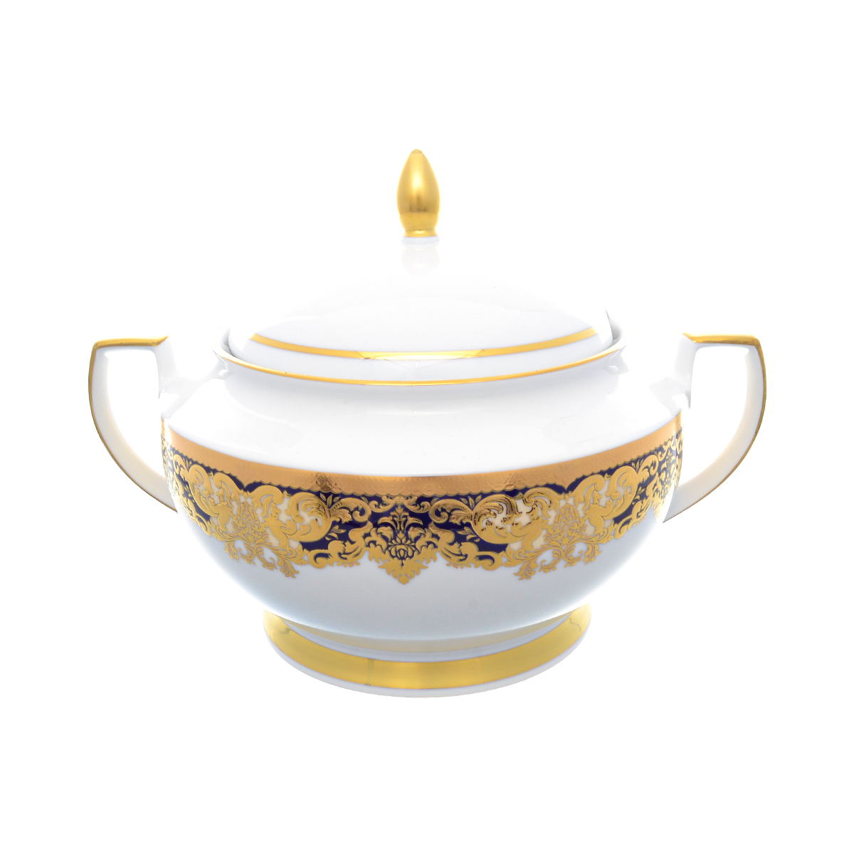 Супница Falkenporzellan Favola cobalt gold (1 шт)