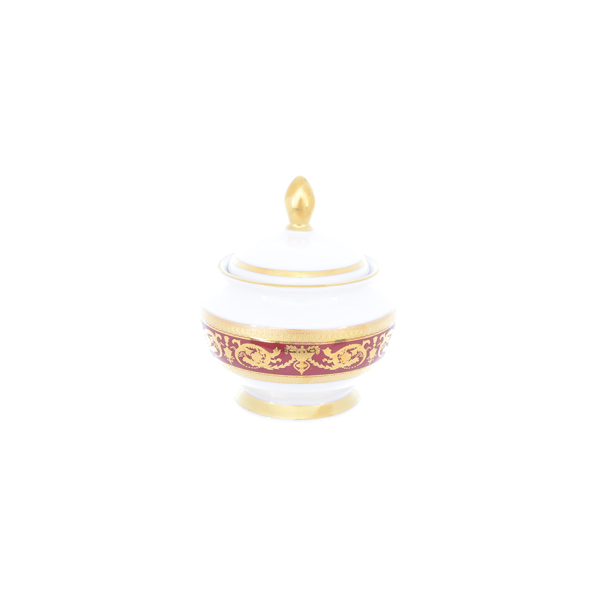 Сахарница Falkenporzellan Imperial Bordeaux Gold