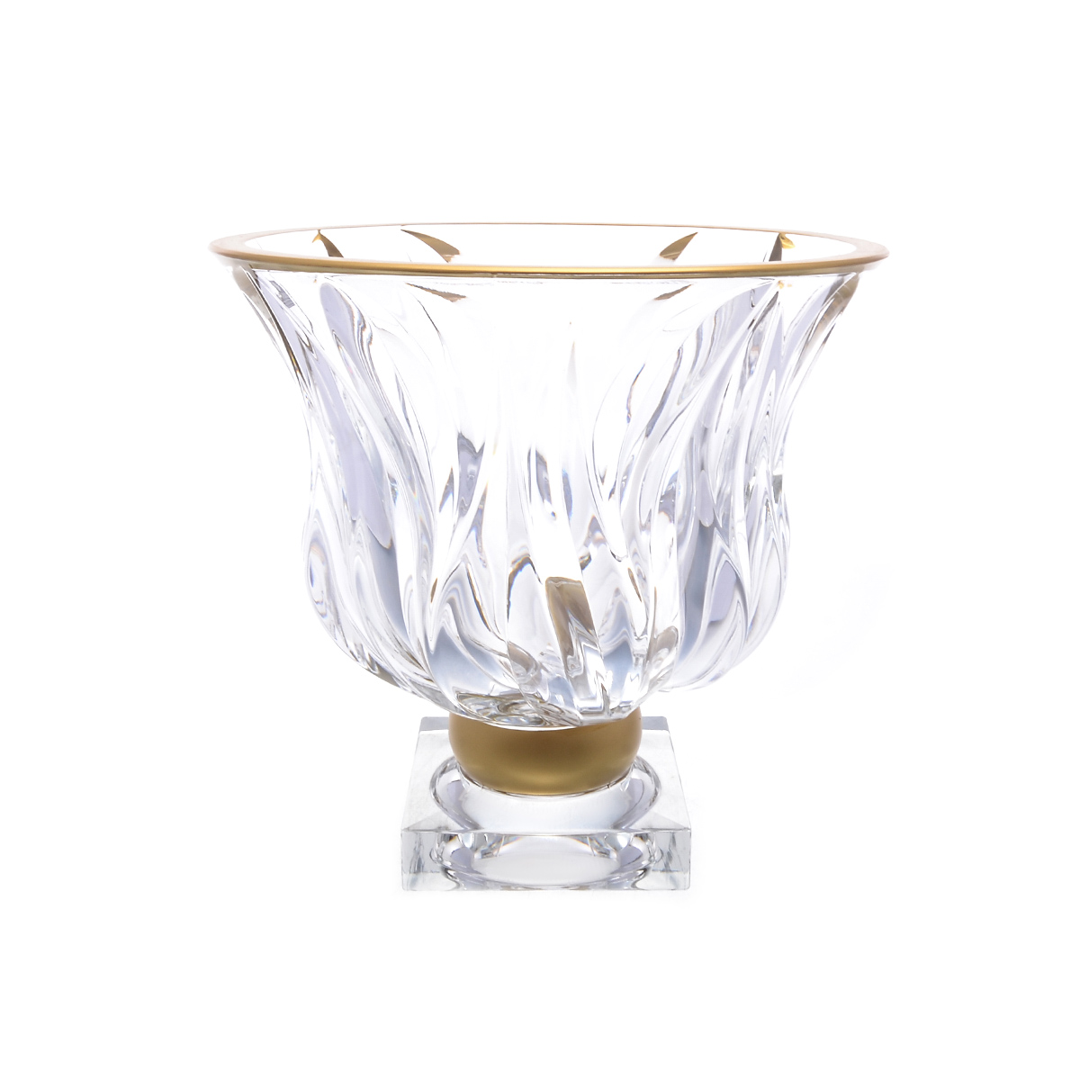 Фруктовница AS Crystal Flame 24 см