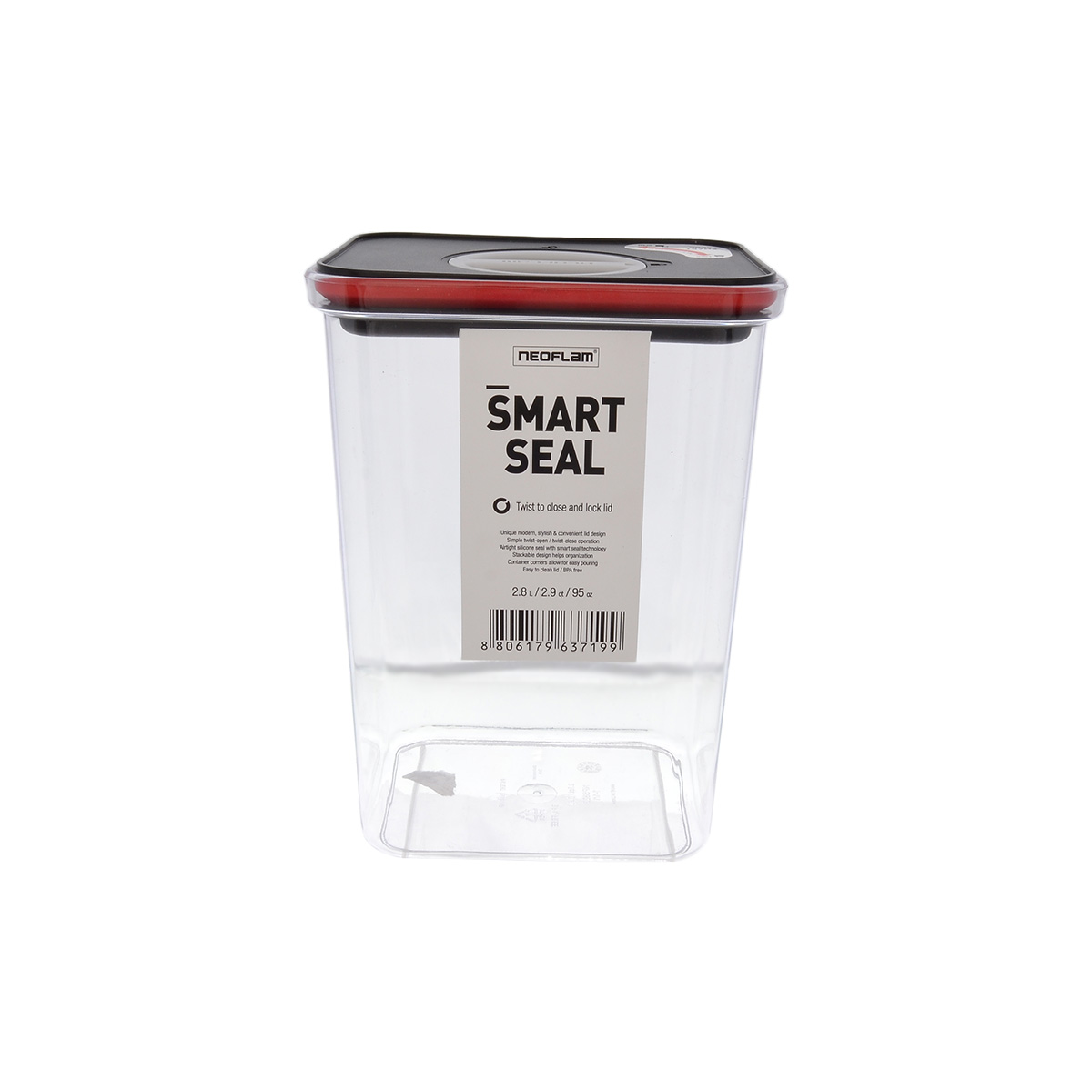 Контейнер с крышкой Neoflam Smart Seal 2,8 л