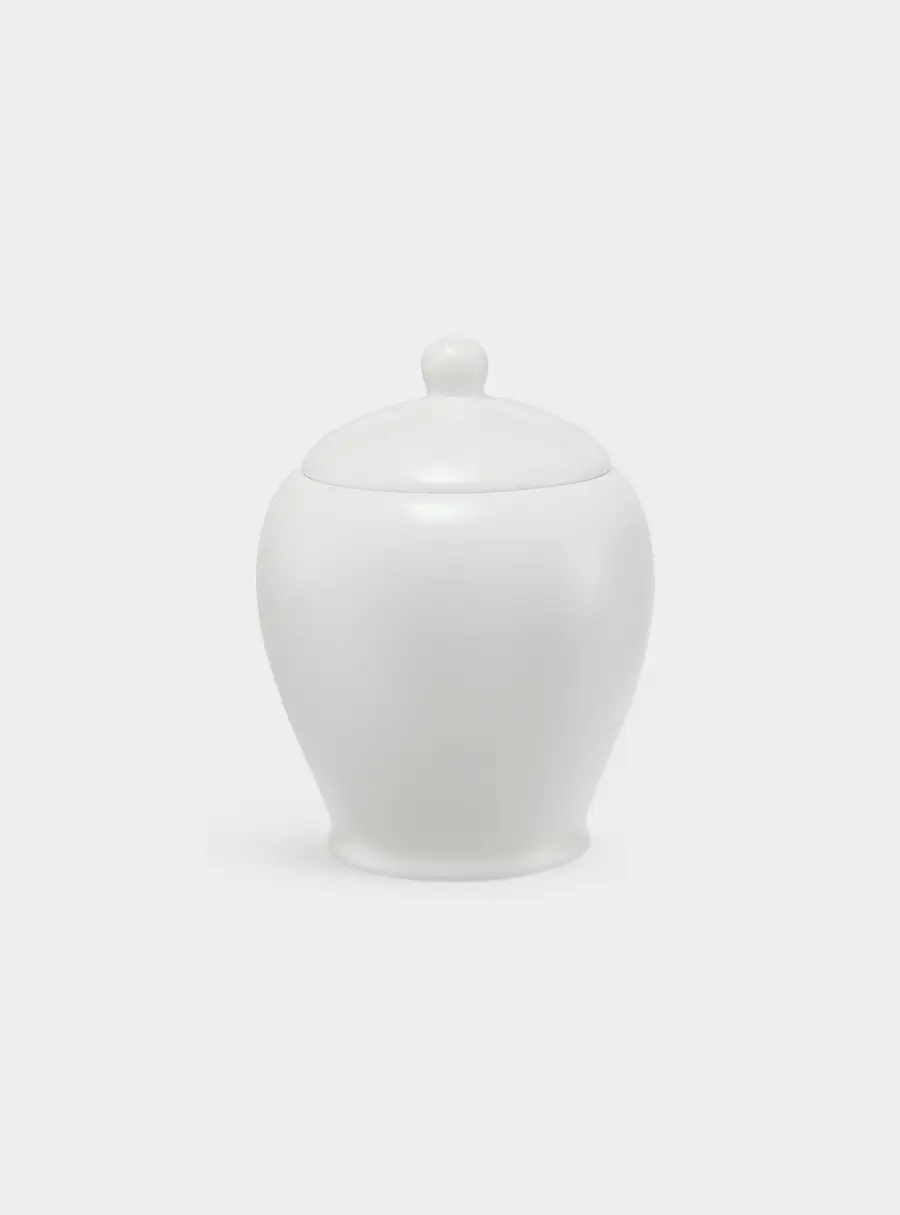 Сахарница, 11,5 см, 350 мл, фарфор P, белая, White Basics