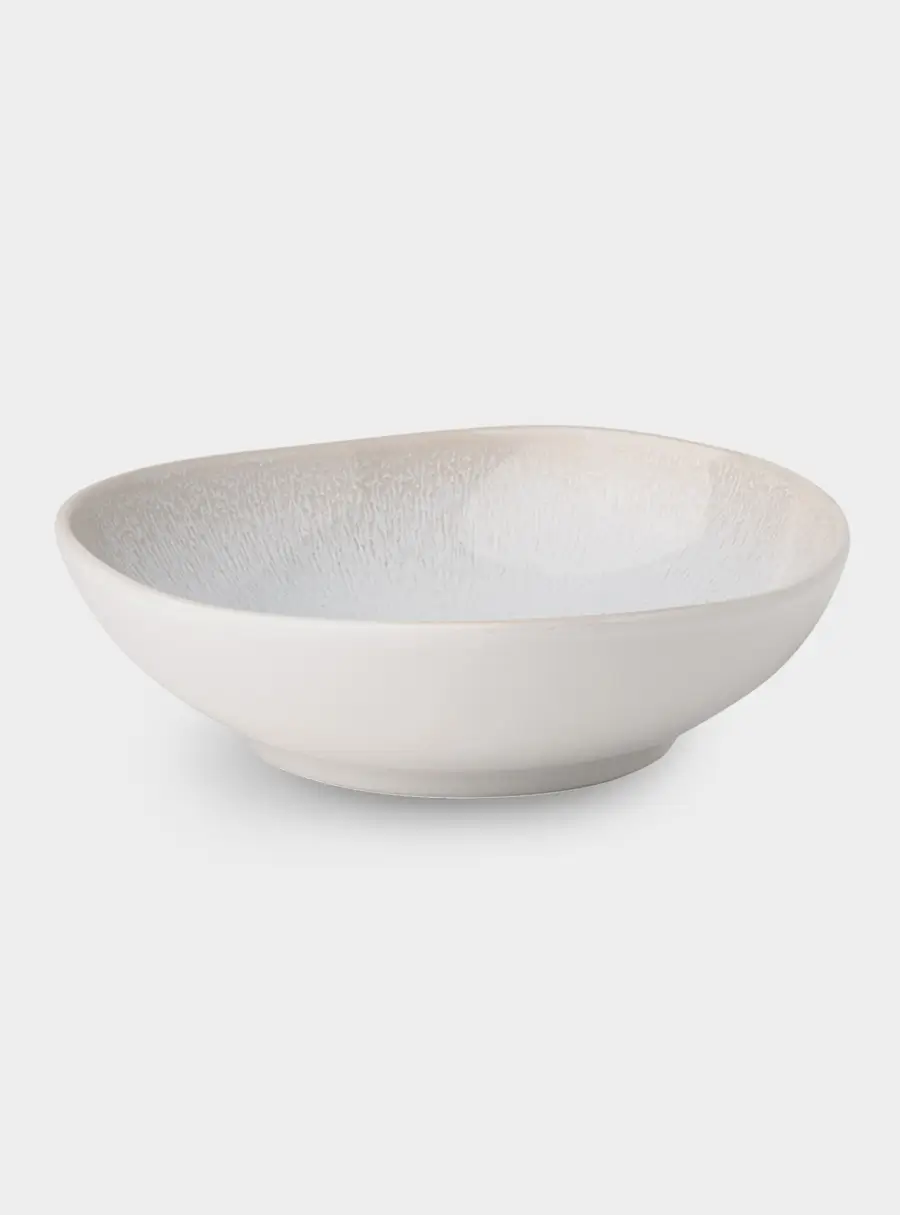 Салатник, 17х5 см, 600 мл, керамика, бежевый, в крапинку, North Organic 1