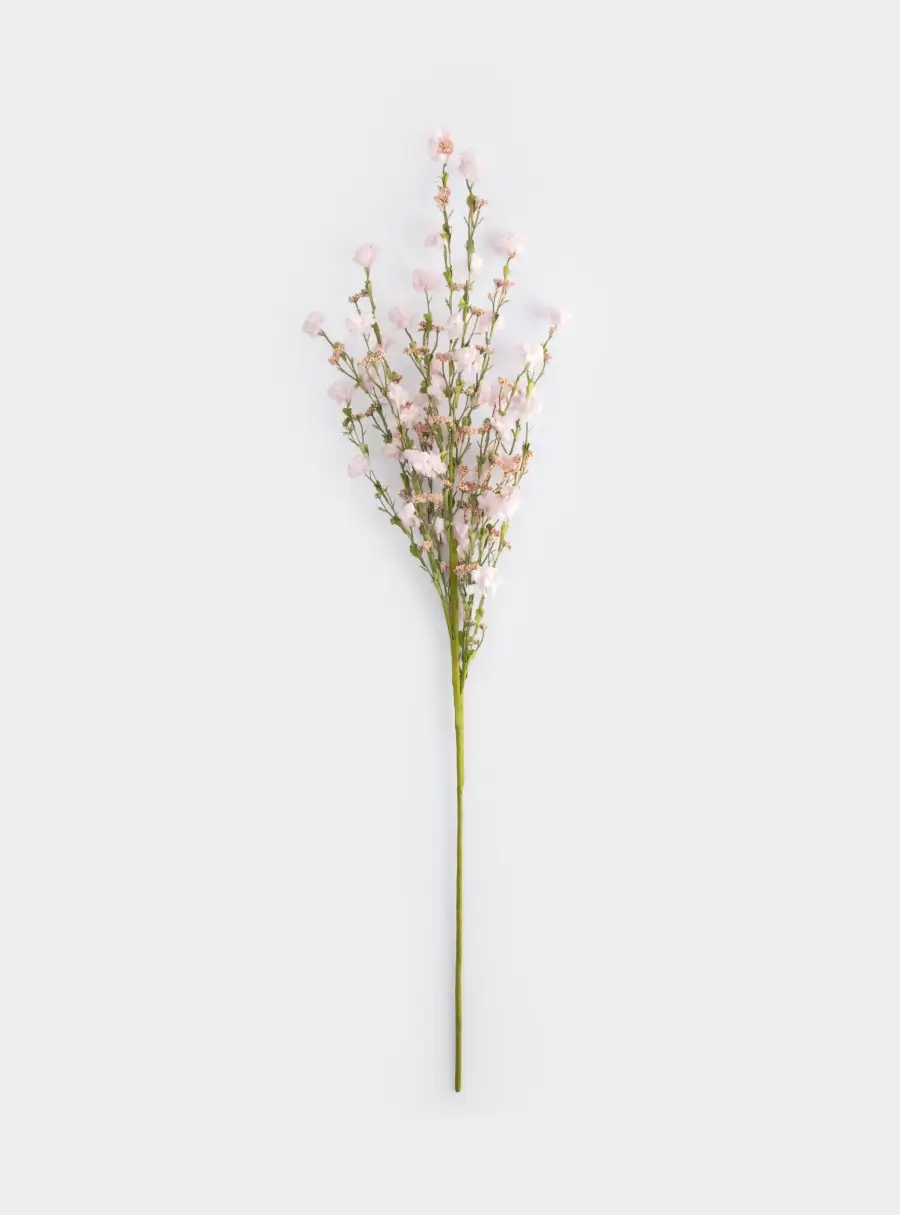 Ветка декоративная, 80 см, пенопласт/металл, Розовая ветка, Interior spring 1