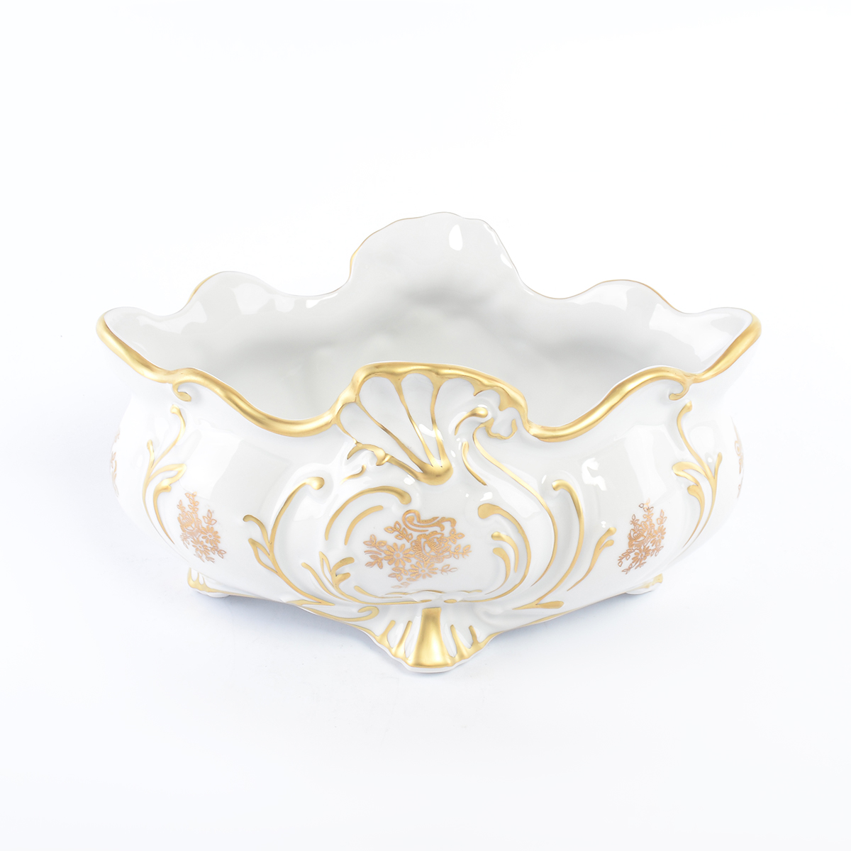 Фруктовница ладья Queen's Crown Кастел 22см 2