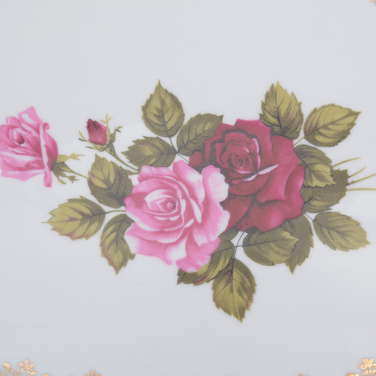 Блюдо овальное Queen's Crown Aristokrat Роза 39 см 3