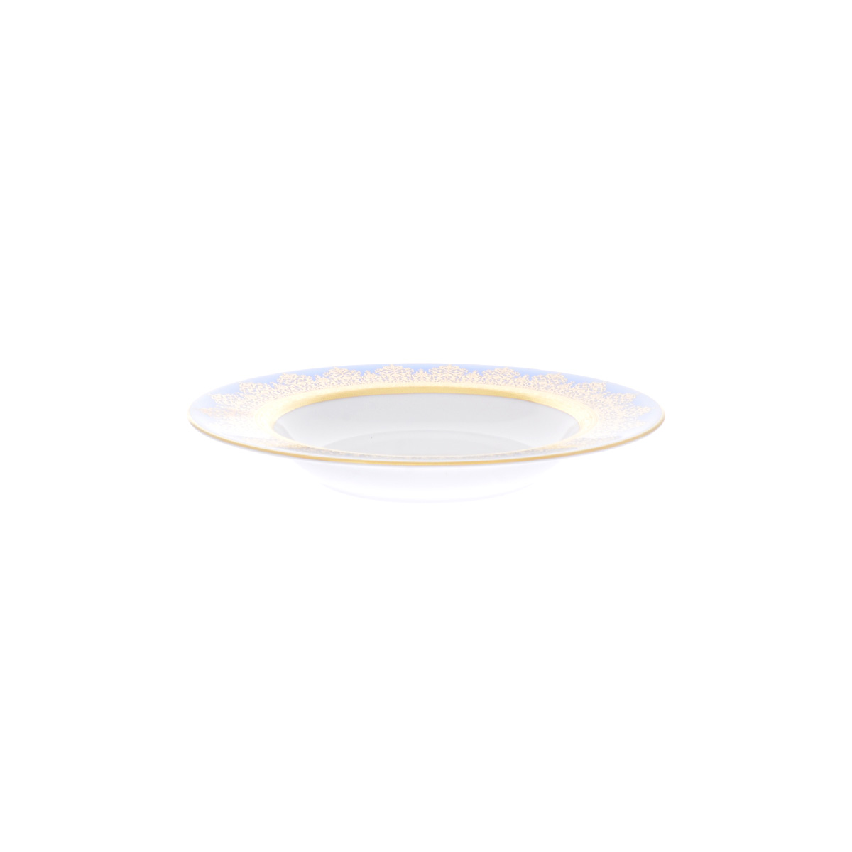 Набор глубоких тарелок Falkenporzellan Constanza Marakesh Blue Gold 22,5 см (6шт) 1