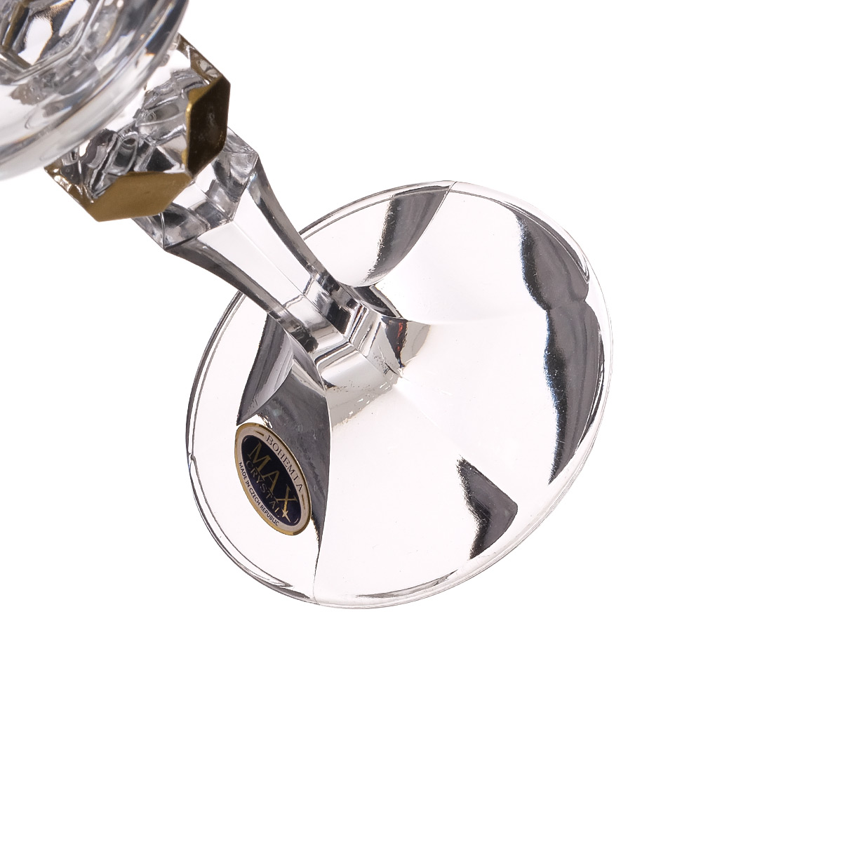 Набор бокалов для вина Bohemia Max Crystal 220мл (6 шт) 4