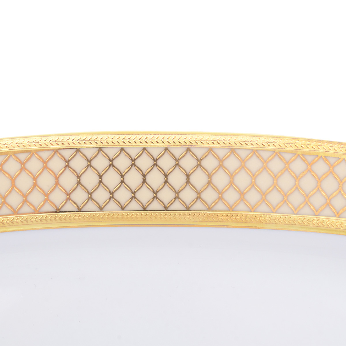 Блюдо овальное Falkenporzellan Valencia Creme Gold 24 см 2