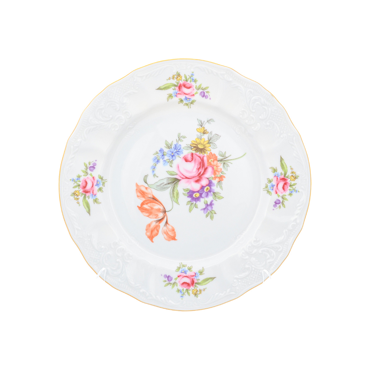 Набор тарелок Bernadotte Полевой цветок 19 см(6 шт) 1