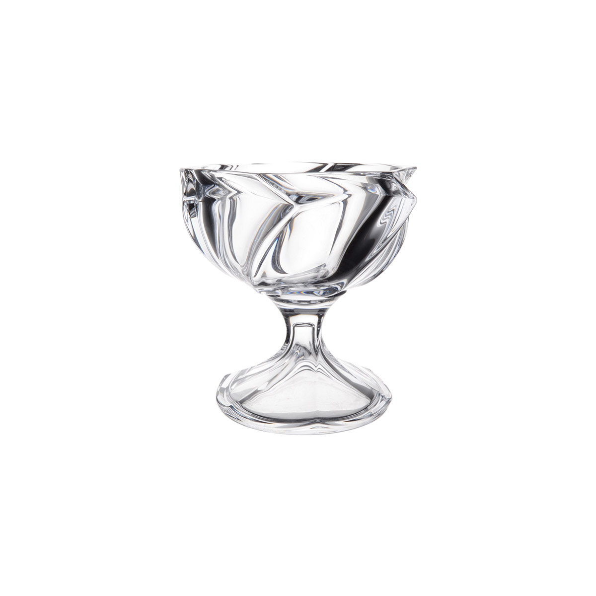 Конфетница на ножке Crystalite Bohemia MACAO 21 см 1