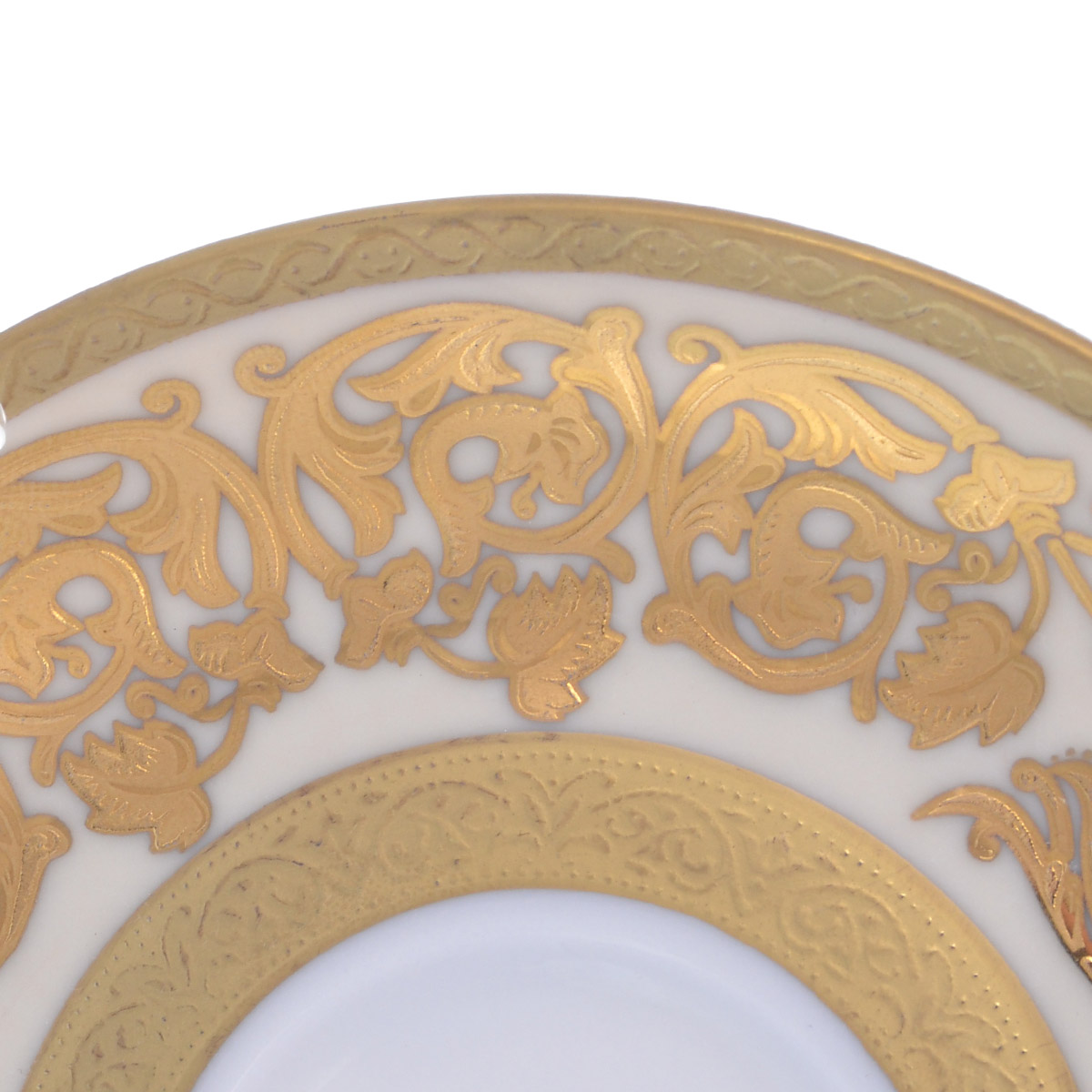 Набор кофейных пар Falkenporzellan Natalia creme gold 100мл 5
