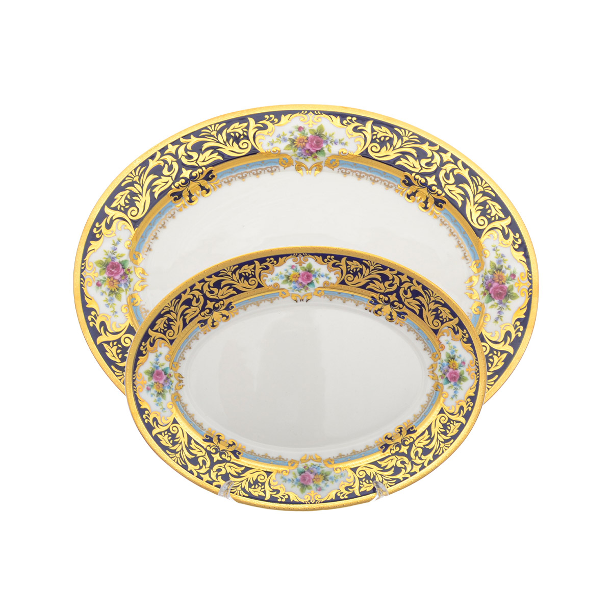 Столовый сервиз Falkenporzellan Opal Cobalt Gold 6 персон 25 предметов (без супника) 2