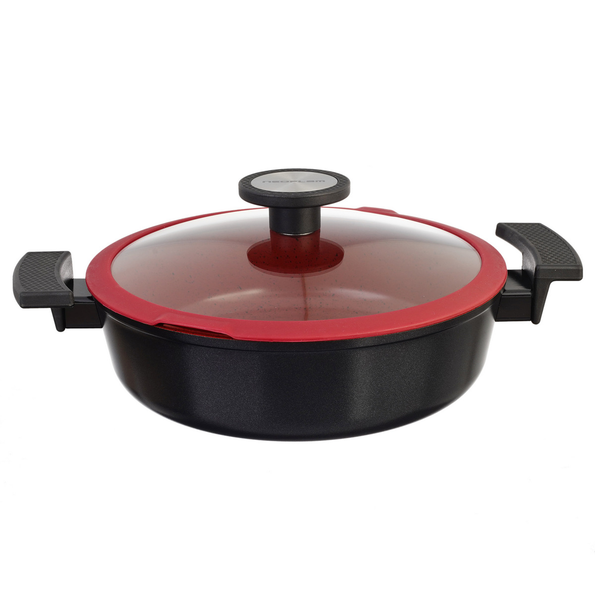 Жаровня со стеклянной крышкой Neoflam De Chef 2,7 л, 24 см (индукция) 1