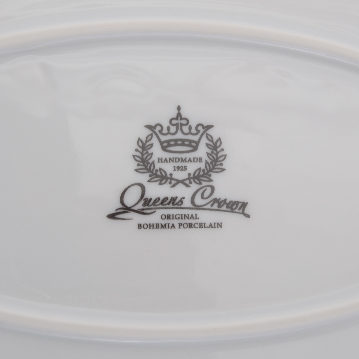Блюдо овальное Queen's Crown Aristokrat Роза 39 см 5