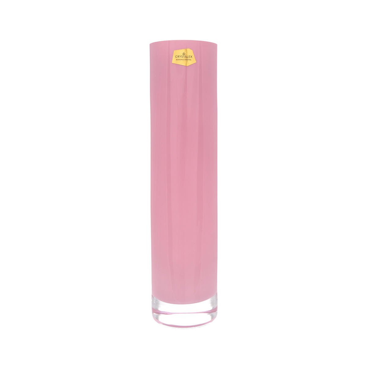 Ваза Сrystalex 24 см розовая 1