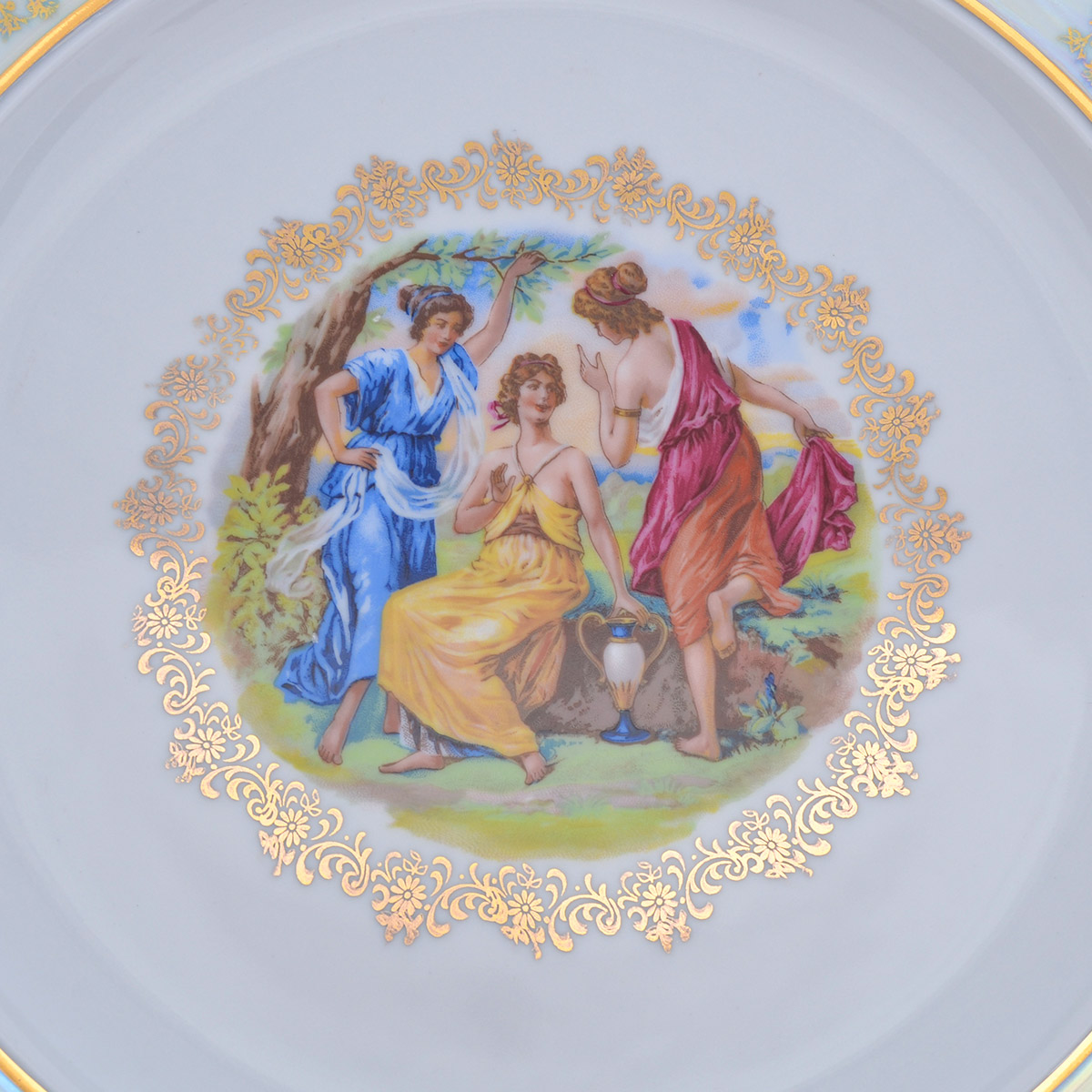 Блюдо круглое Repast Мадонна перламутр Мария-тереза 30 см 3