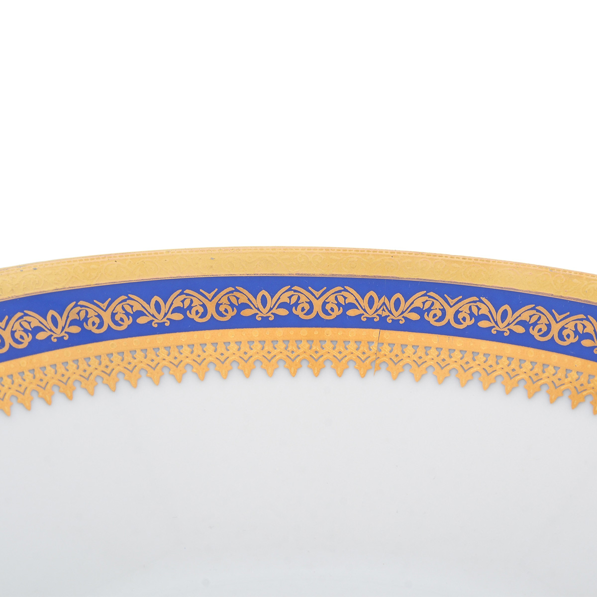 Набор салатников Falkenporzellan Diadem Blue Creme Gold 19см(6 шт) 2