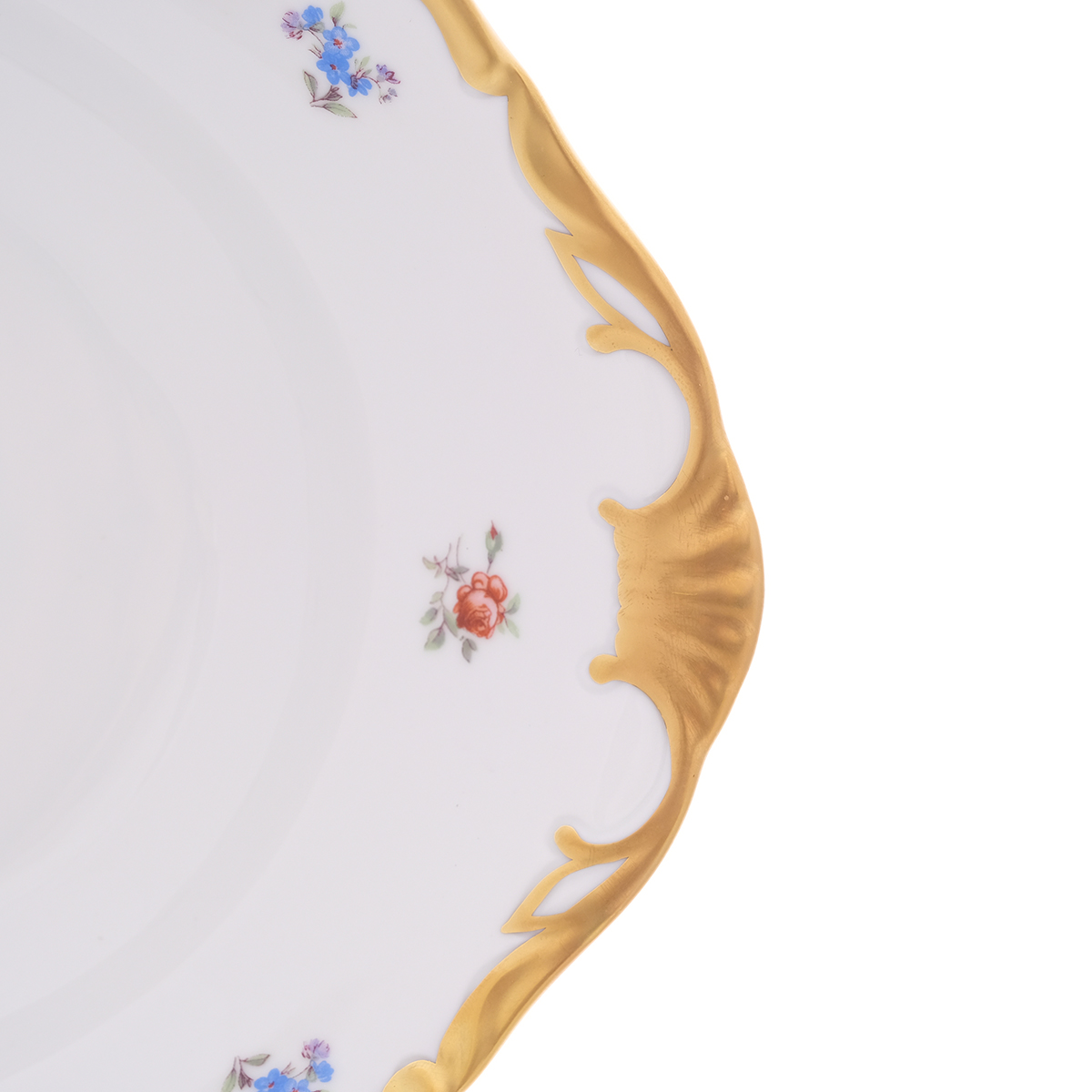 Блюдо для хлеба Queen's Crown Мелкие цветы 35 см 3
