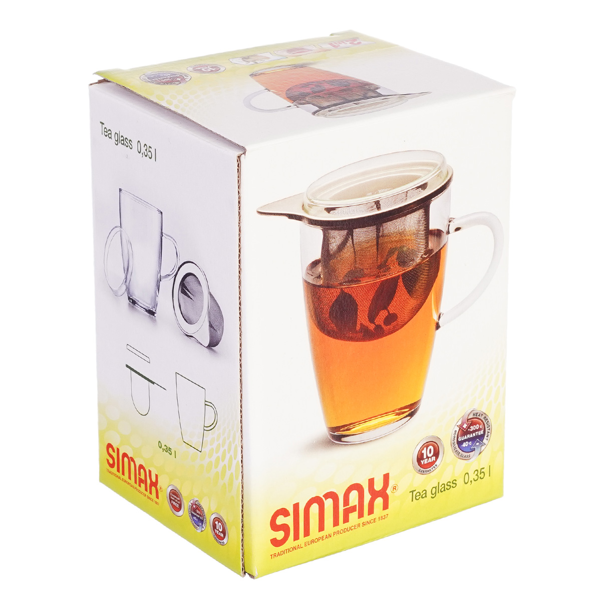 Кружка Simax 350 мл с ситом 2