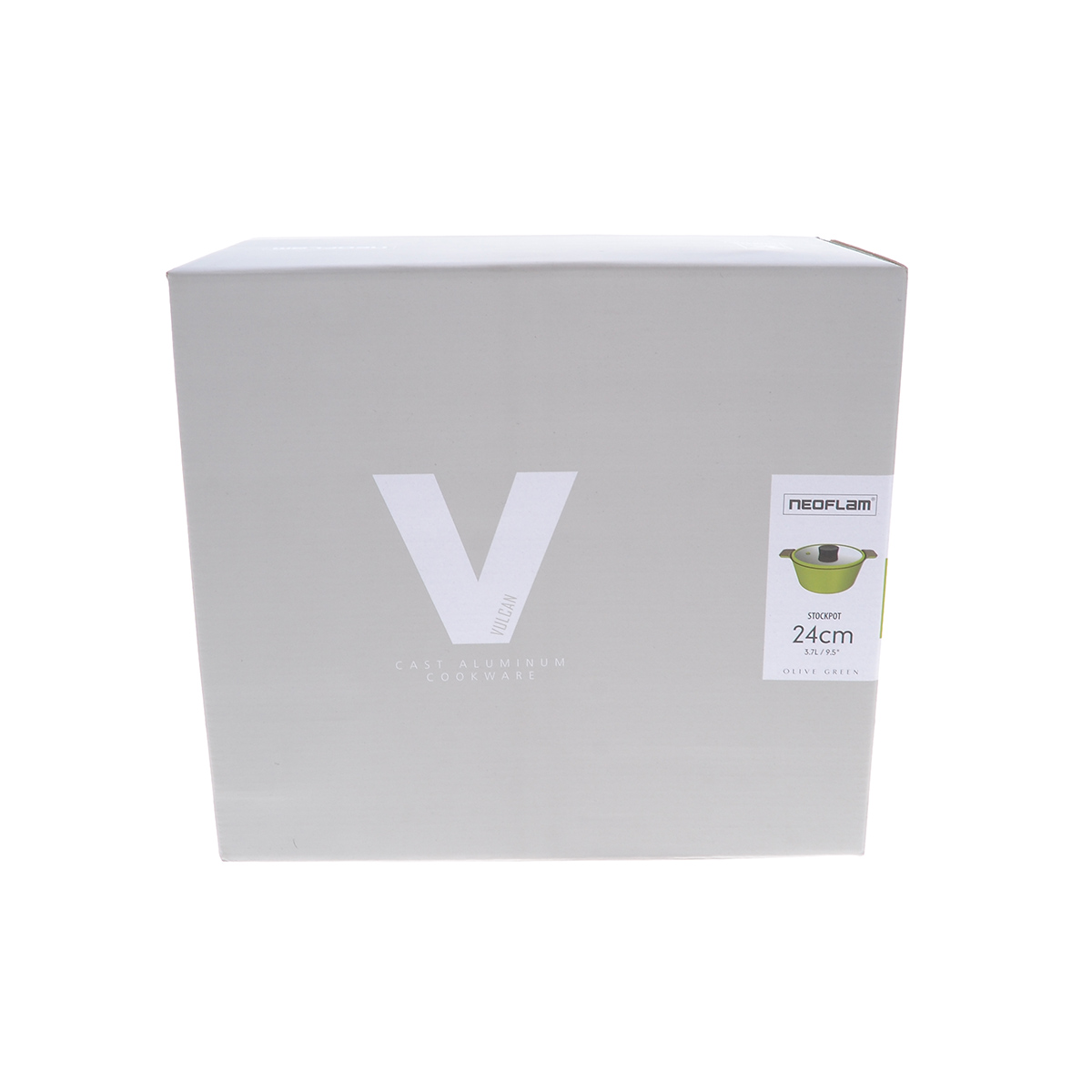 Кастрюля с крышкой Neoflam Vulcan 3,7 л, 24 см (индукция) 2