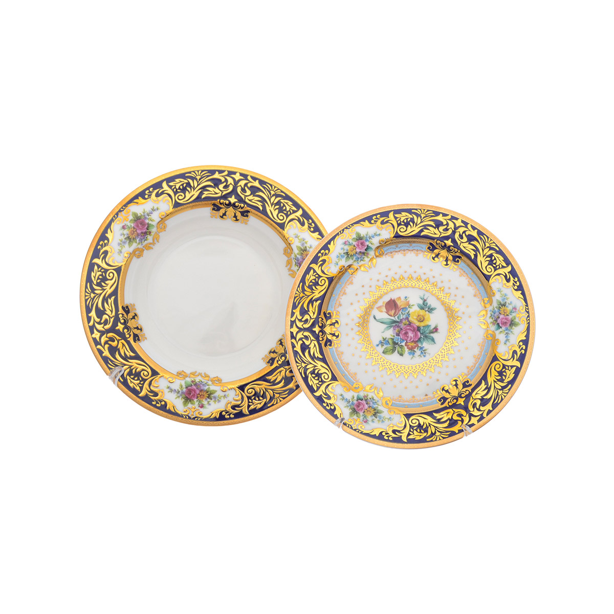Столовый сервиз Falkenporzellan Opal Cobalt Gold 6 персон 25 предметов (без супника) 7