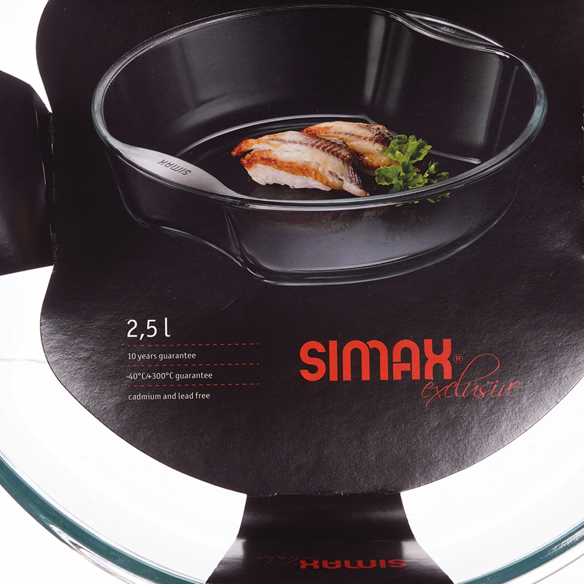 Кастрюля Simax (жаропрочная) 2,5л 2