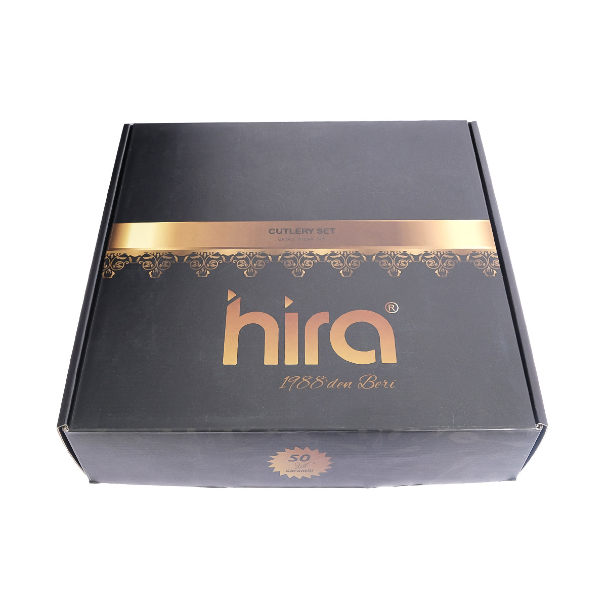 Набор столовых приборов Hira Piramit Titanium 72 пр 2