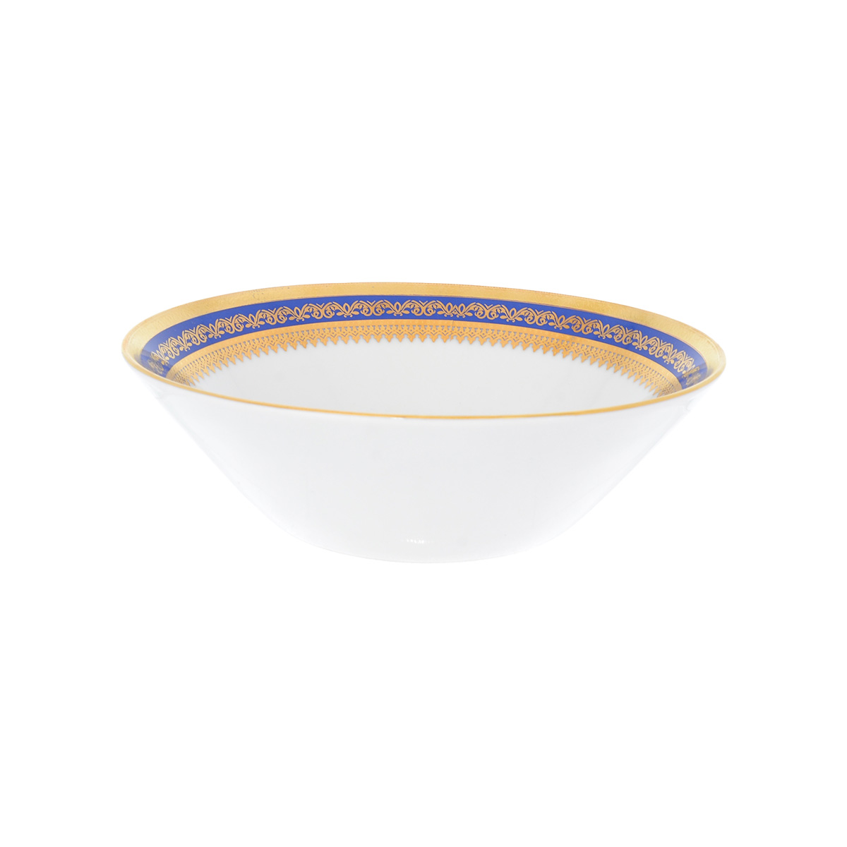 Набор салатников Falkenporzellan Diadem Blue Creme Gold 19см(6 шт) 1