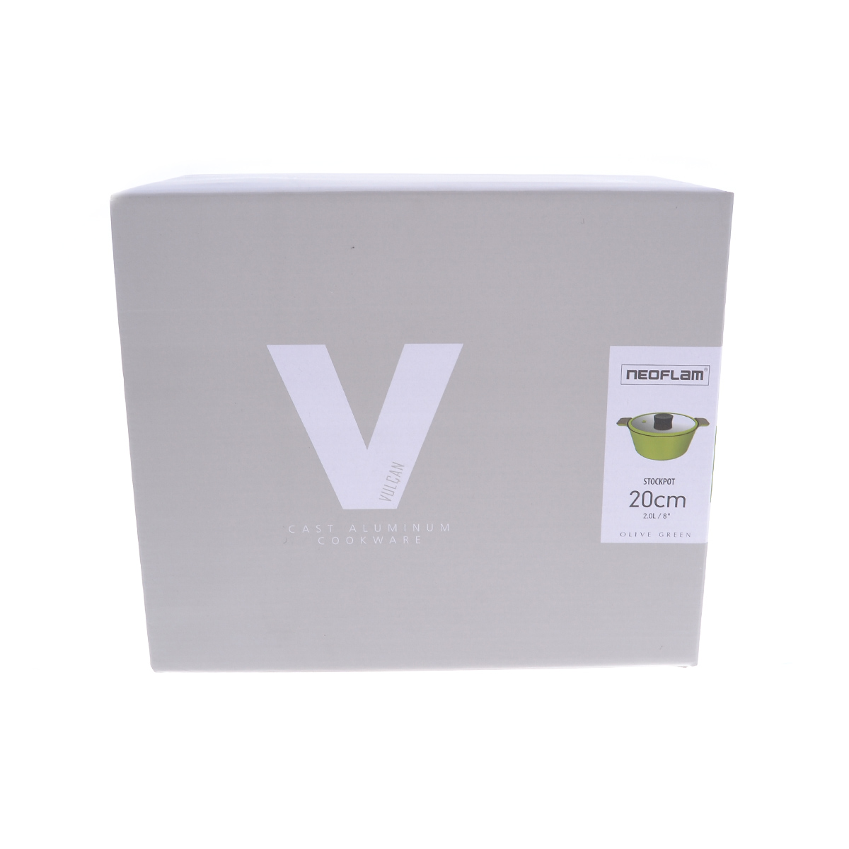 Кастрюля с крышкой Neoflam Vulcan 2 л, 20 см (индукция) 2