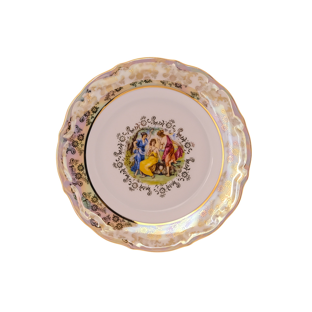Набор тарелок Repast Мадонна перламутр Мария-тереза 19 см (6 шт) 1