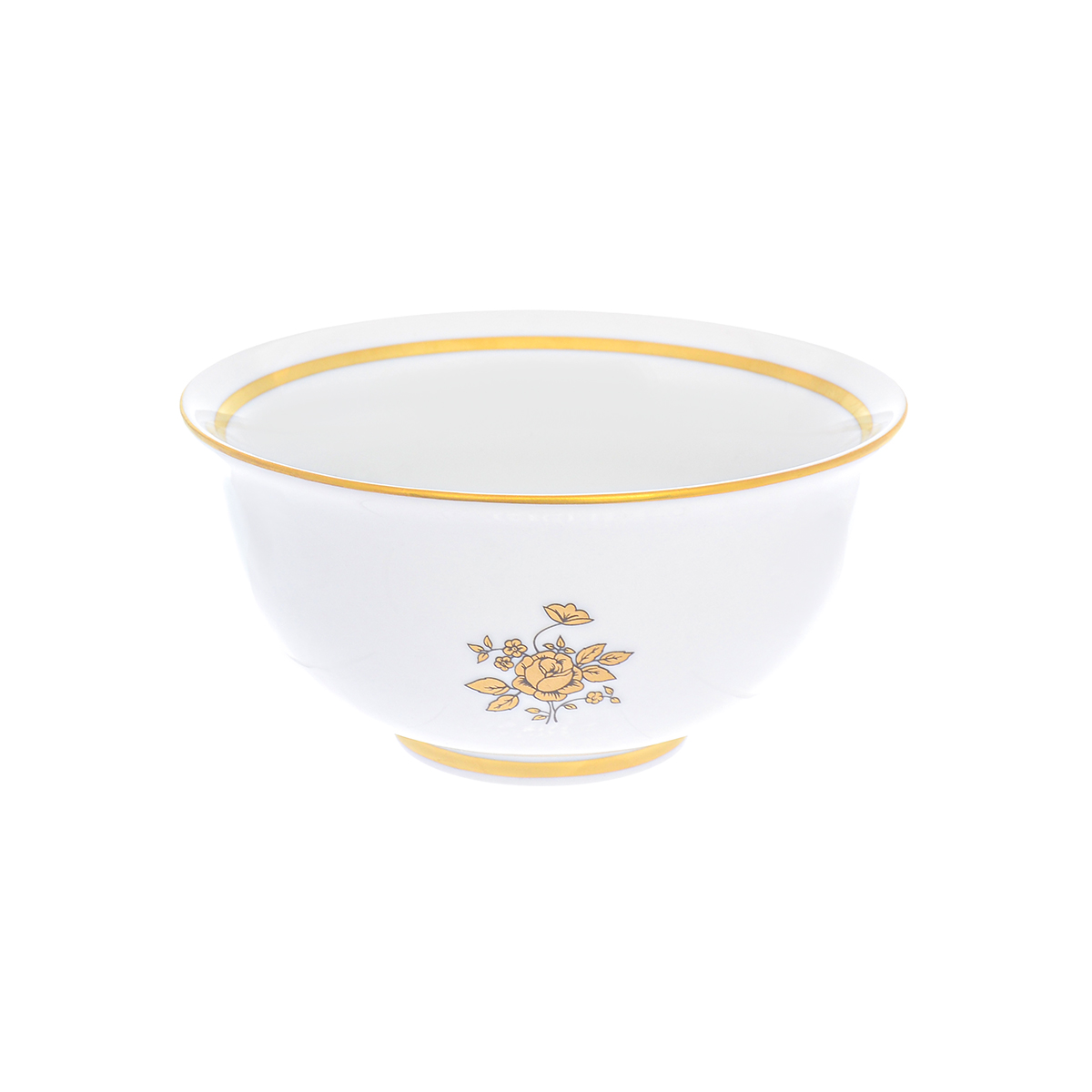 Набор пиал Queen's Crown Золотая роза 13 см (6шт) 1