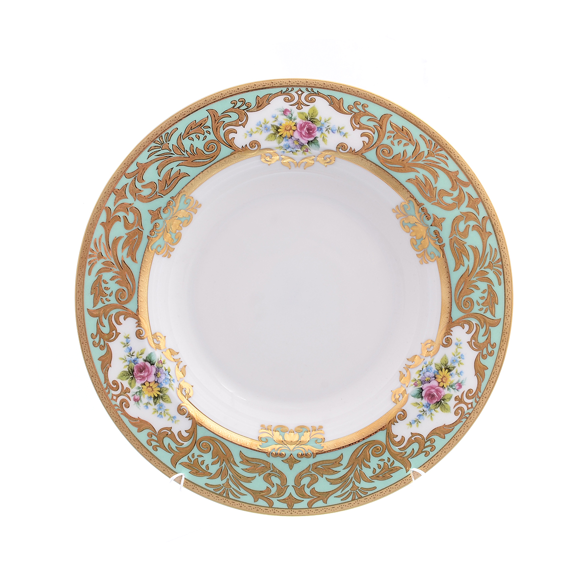 Столовый сервиз Falkenporzellan Opal Seladon Gold 6 персон 26 предметов 7