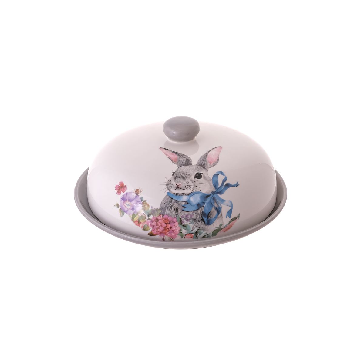 Блюдо для блинов с крышкой Repast Happy Easter 23*9,7 см 1