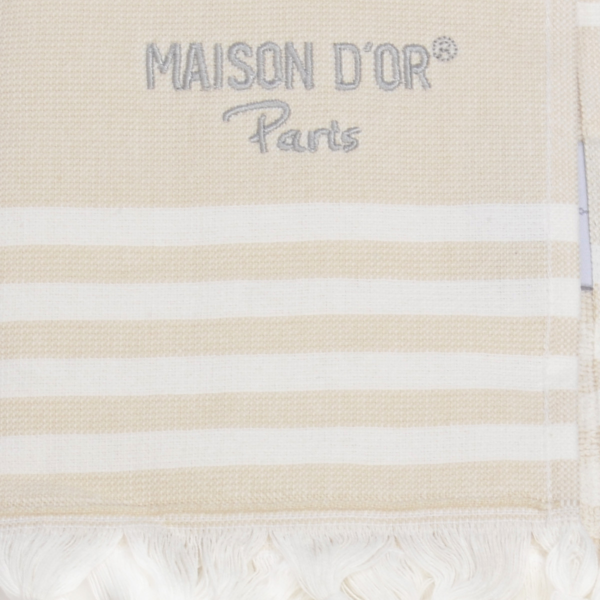 Набор кухонных полотенец Maison Dor Primavera 40*70 (6 шт) бежево-белые 2