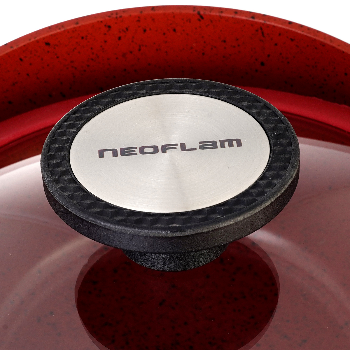 Жаровня со стеклянной крышкой Neoflam De Chef 2,7 л, 24 см (индукция) 6