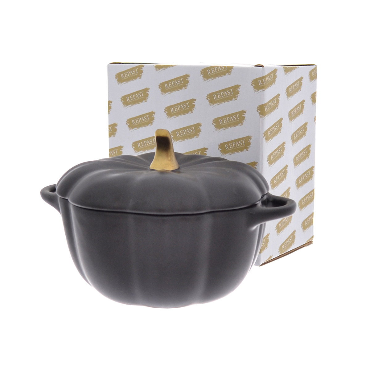 Форма для запекания Repast Pumpkin 380 мл 15,7*12,4*6 см черная 3