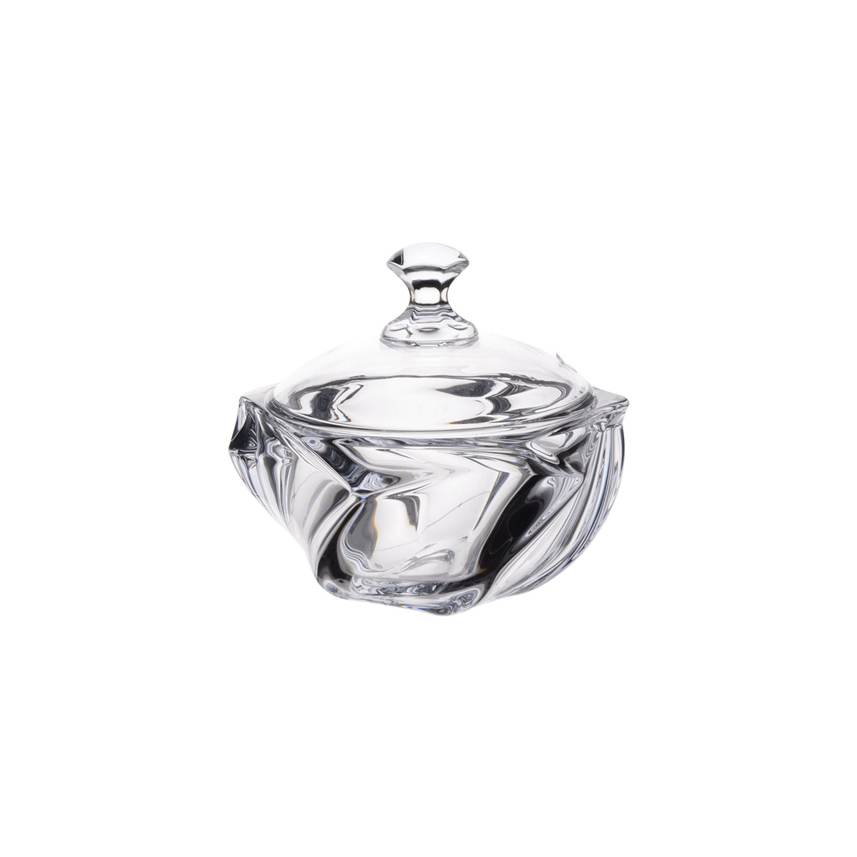Конфетница с крышкой Crystalite Bohemia MACAO 20 см 1