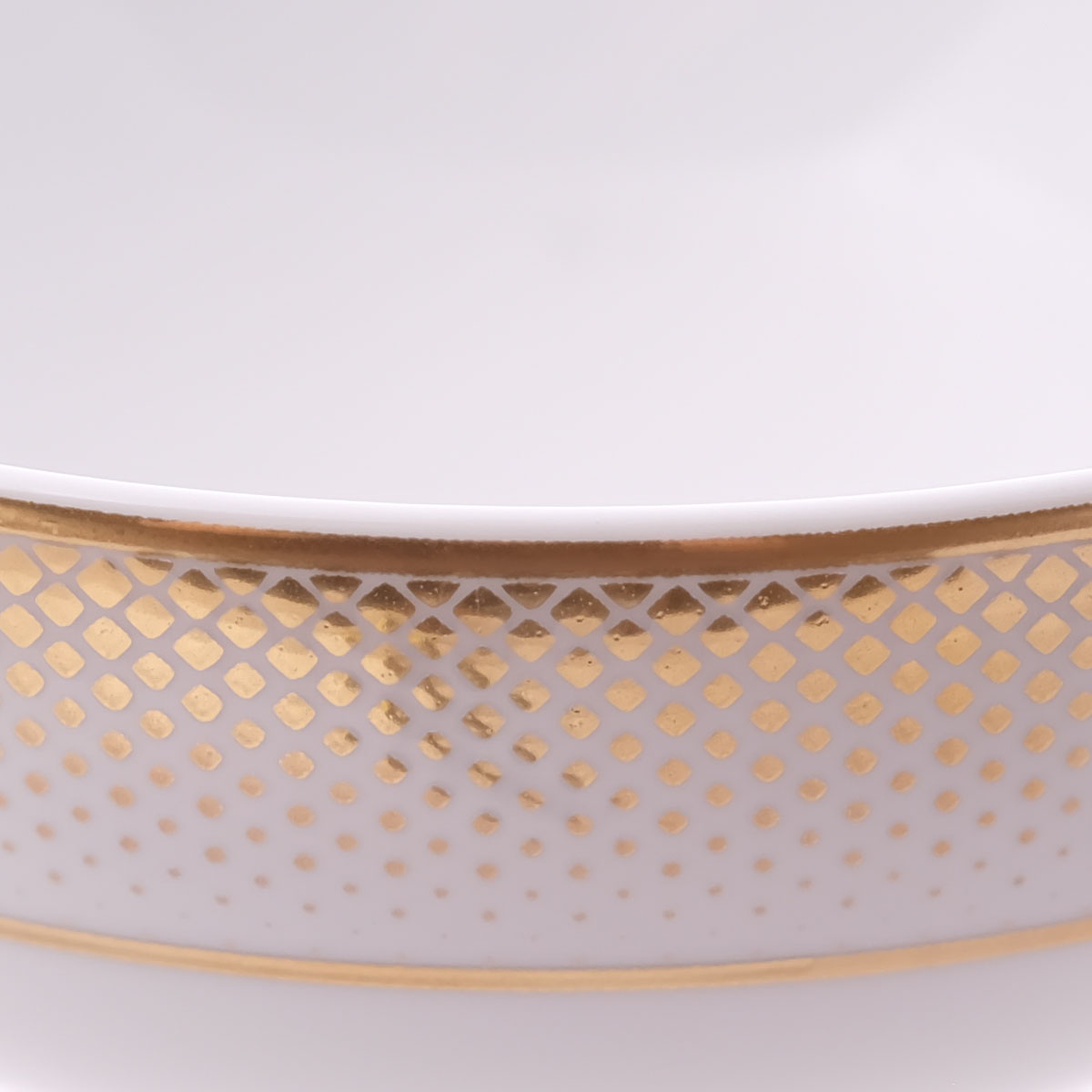 Набор салатников Falkenporzellan Deluxe Shape - Rio White Gold 13 см (6 шт) 2