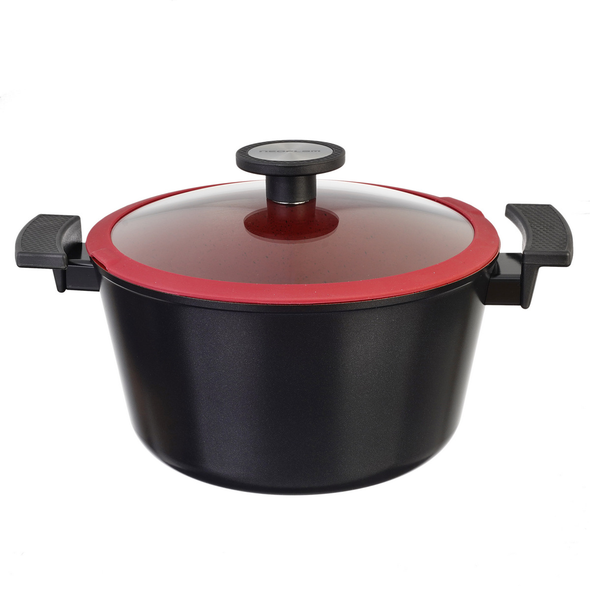 Кастрюля со стеклянной крышкой Neoflam De Chef 4,8 л, 24 см (индукция) 1