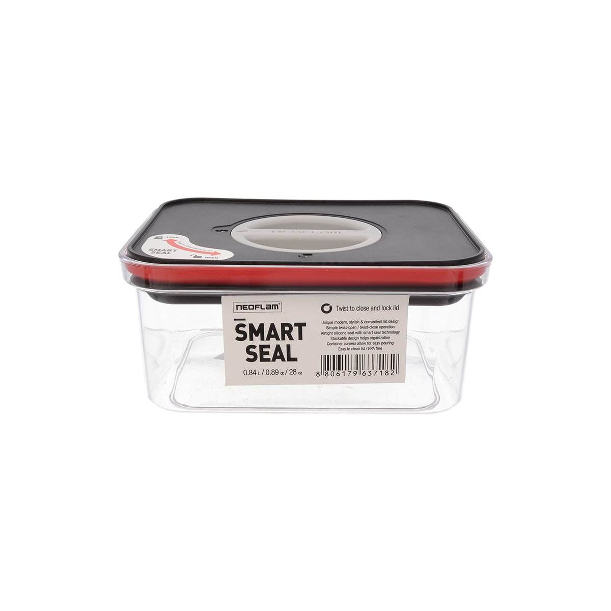 Контейнер с крышкой Neoflam Smart Seal 840 мл 1