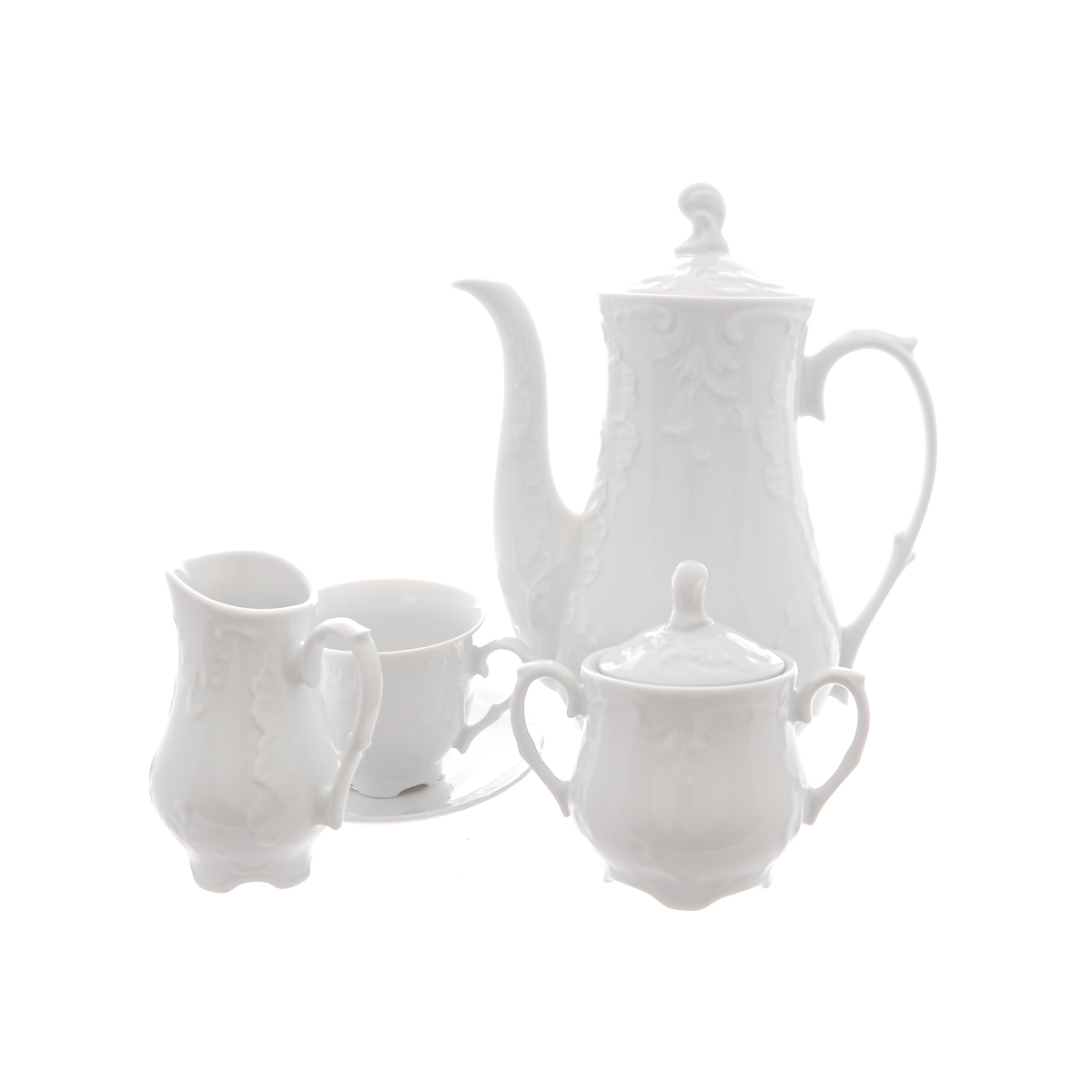 Кофейный сервиз Repast Rococo (15 предметов на 6 персон) 1