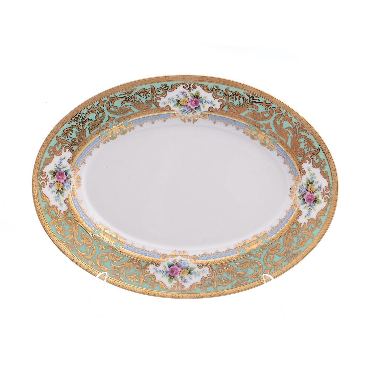 Столовый сервиз Falkenporzellan Opal Seladon Gold 6 персон 26 предметов 6