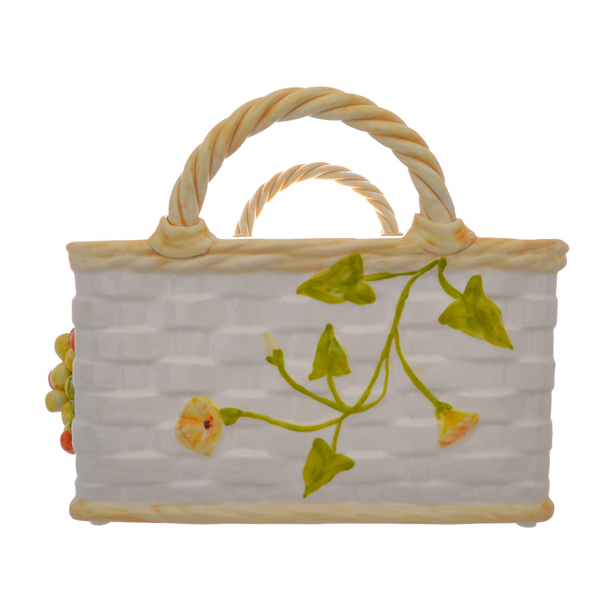 Корзина прямоугольная с 2 ручками Orgia Фрукты 40*24 см 4