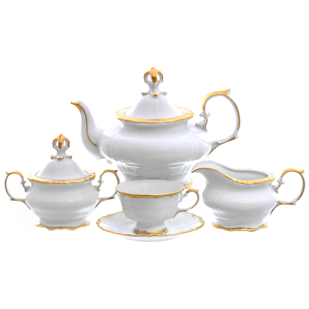 Чайный сервиз Queen's Crown Prestige на 6 персон 15 предметов 1