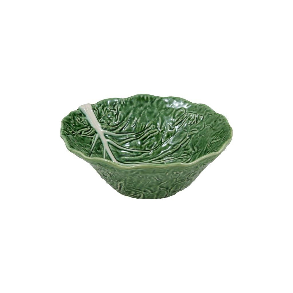 Салатник 29см."Cabbage" зеленый
